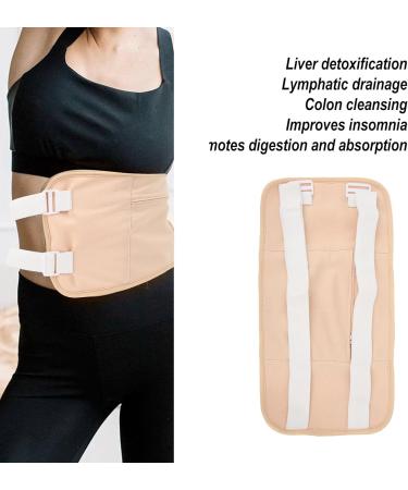 Reusable Bio-Ribinus Castor Oil Pack for Liver Detoxification & Comfort - Sleep-Fit Compression Wrap - Buy Online on GoSupps.com