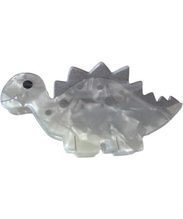 Besreey Funny Dinosaurs Hair Claw Clips | Funny Dinosaurs Hair Clips Headdress Styling Tools Strong Hold Hair Accessories Nonslip Acrylic For Any Hair Type And Style Gray - Buy Online on GoSupps.com