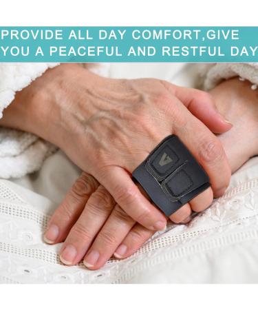 Buy Reusable Finger Splint Wraps - Adjustable Brace for Trigger & Mallet Finger - Pain Relief & Support - Medium Size - Buy Online on GoSupps.com