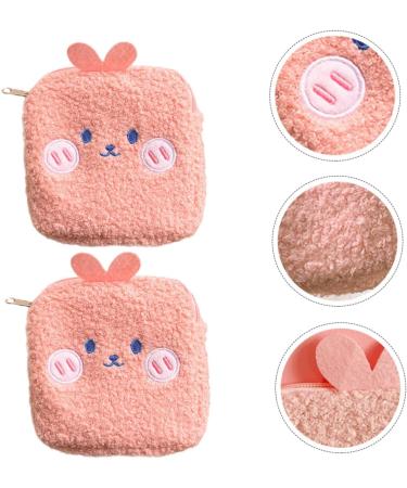 Gleavi 2-in-1 Storage Bag for Women | Tampon & Pad Holder | Plush Travel Organizer for Menstrual Products - Buy Online on GoSupps.com