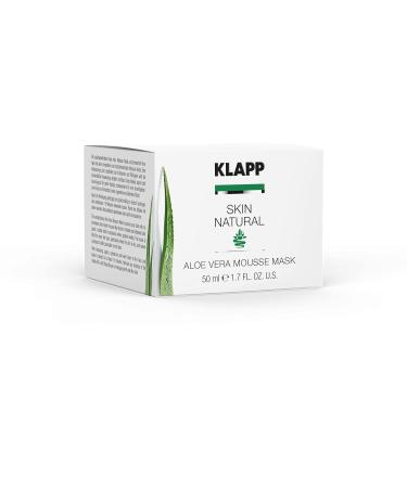 KLAPP Cosmetics - SKIN NATURAL Aloe Vera Mousse Mask (50 ml) | Hydrating & Soothing Face Mask for All Skin Types - Buy Internationally - Buy Online on GoSupps.com