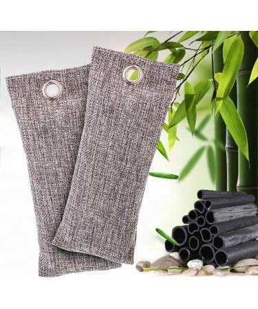 Bumdenuu Bamboo Charcoal Air Purifying Bag () 50G Activated Charcoal Odor Absorber Natural Air Freshener Shoe Odor Eliminator Moisture Absorber for Closet Deodorizer - Buy Online on GoSupps.com