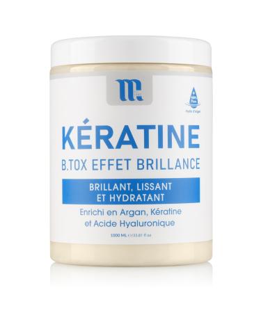 M FOR CARE - B.TOX Professional Hair Mask with Keratin Argan Hyaluronic Acid No Formalin Paraben Sulphates Repair Care for Dry and Damaged Hair (Keratin)