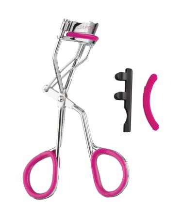 JAPONESQUE Day & Night Eyelash Curler with 2 Unique and Different Lash Pads That Offer Different Lash Curl Effects
