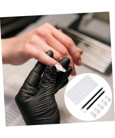 Gogogmee 1 Set Nail Extension Set Fake Manicure Patch Nail Tools Fake Nail Tip Finger Extension Brush Nail Art DIY Accessory DIY Accessories Manicure Pen Tool Manicure Art Kit Clips Plastic - Buy Online on GoSupps.com