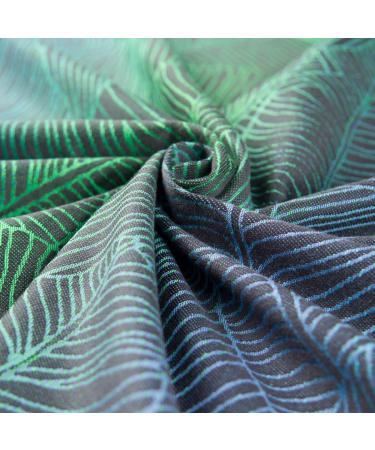 Hoppediz Woven Baby Sling Organic Cotton Birth to Toddler 4.60m Grenada Black | International Shipping - Buy Online on GoSupps.com