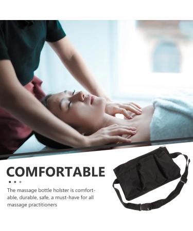 Portable Oil Lotion Storage Pouch - Waist Cloth Organizer for Essential Bottles & Massage Items - Buy Online on GoSupps.com