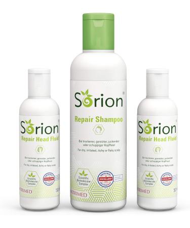 Sorion Shampoo 200 ml & Sorion Head Fluid 100 ml (2 X 50ml) - Buy Online on GoSupps.com
