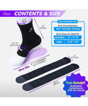Adjustable Ankle Brace for Men & Women - Comfortable Support Strap for Sprains Plantar Fasciitis & Achilles Tendonitis Relief | International Shipping - Buy Online on GoSupps.com