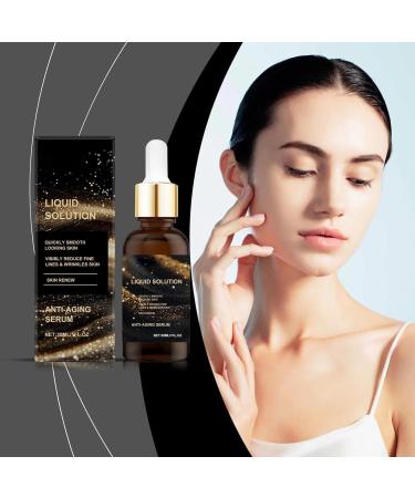 S rum anti- ge liquide s rum raffermissant et liftant pour le visage lotion l g re hydratante et d toxifiante r duit les rides et ridules convient tous types de peaux 3pcs - Buy Online on GoSupps.com