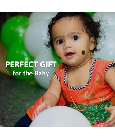 Organic Netra Baby Kajal Water Resistant Smudge Proof Long lasting for Normal Skin Type Enriched with Natural and Organic Ingredients with No Harmful Chemicals 8gm (Pack of 2) - Buy Online on GoSupps.com