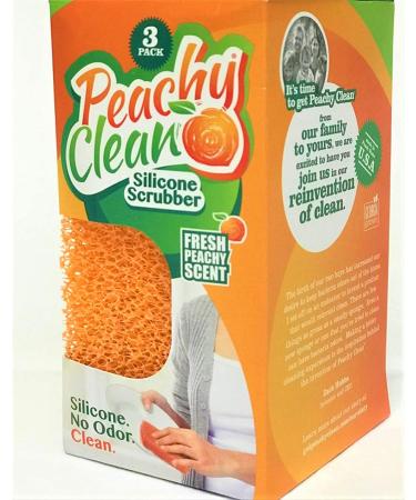 Peachy Clean Kitchen Scrubber 3pk - Peach Fragrance - Buy Online on GoSupps.com
