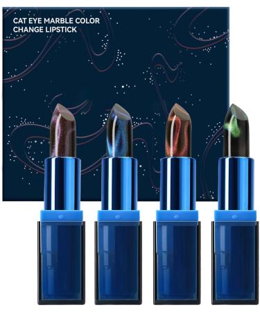 Sghtil Thermochromic lipstick 4 x thermal reaction moisturizing care for a plump effect and - Buy Online on GoSupps.com