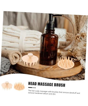 TOVINANNA 6 Pack Silicone Massage Shampoo Brush for Women & Baby Hair - Scalp Cleaning & Hair Styling Tool - Buy Online on GoSupps.com