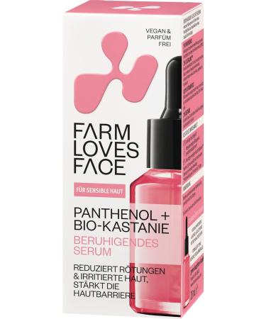 Panth nol + Organic Chestnut Calming S rum rose pour le visage hydratant lissant nourrissant apaisant v g talien sans huile sans parfum sans alcool lot de 1 (28 ml) - Buy Online on GoSupps.com