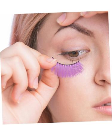 LALAFINA 5 Pairs Colored False Eyelashes Faux Lashes False Eyelashes Extension Permanent Eyelashes Naturals False Lashes Fake Lashes 3d Extend Imitation European and American - Buy Online on GoSupps.com