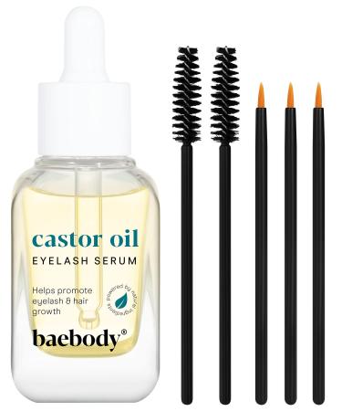 Baebody Castor Oil Eyelash Serum 1 fl oz (30 ml)