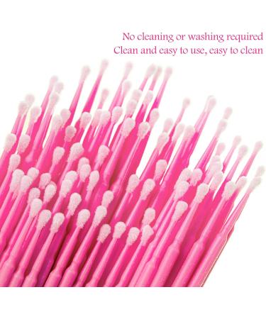 LUOCAI Micro Applicators Brushes - 100PCS Disposable Eyelash Extension Brushes - Buy Online on GoSupps.com