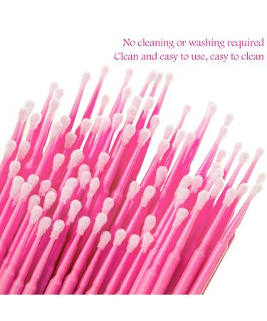 100 Pieces Microbursten Eyelash Extensions - Disposable Pink 1.5mm for Makeup & Oral Care - Buy Online on GoSupps.com