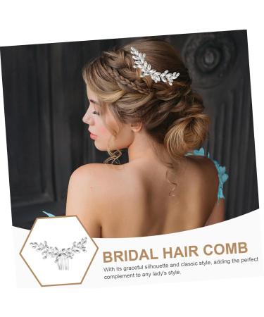 minkissy Hair Comb Womens Headpiece Girl Headpieces for Wedding Rhinestone Headpieces for Women Bride Headpieces for Wedding Rhinestone Side Comb Hair Women's Decorate Alloy Hair Side Comb - Buy Online on GoSupps.com