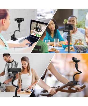 Smatree Flexible Jaws Clamp Mount Holder for Logitech Webcam and GoPro Hero - Compatible with C925e C922x C930e C920 C615, Arlo Ultra/Pro/Pro 2/Pro 3 - Secure Your Camera Anywhere! - Buy Online on GoSupps.com