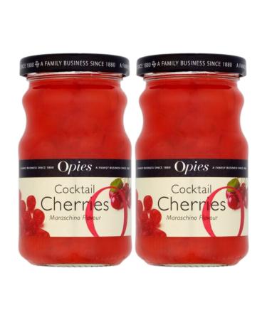 Cherries Bundle with Opies Cocktail Cherries Maraschino 225g (2 Pack)