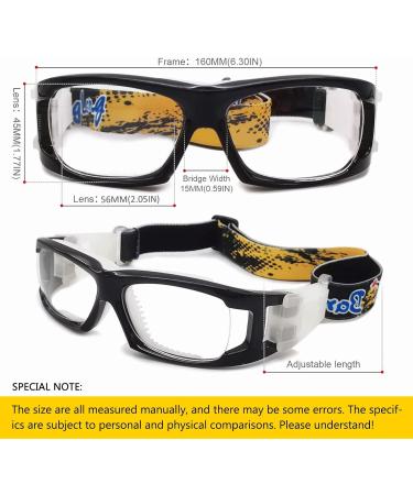 Sheen Kelly Adjustable Sports Glasses for Basketball Football Volleyball & Outdoor Activities - Safe & Stylish C5 - Buy Online on GoSupps.com