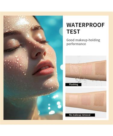makeup base semi matte full coverage moisturized oil control concealer long lasting beautiful finish 18g women - Buy Online on GoSupps.com