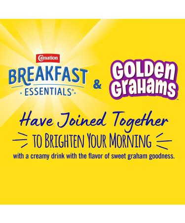 Carnation Breakfast Essentials Flavored Nutritional Drink Golden Grahams 8 FL OZ Bottle (Pack of 24) - Buy Online on GoSupps.com