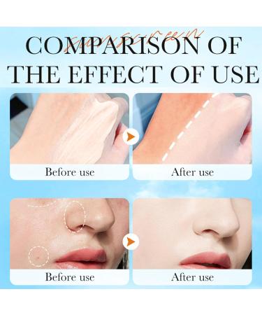 Face Sunscreen Suncream PA +++ - Hyaluronic Acid Spf 60 Face Moisturiser - Waterproof High-Power Durable Spf Face Moisturiser - Long-Term Block UVA/UVB & Sunburnspots - Anti-Aging Anti-Wrinkles - Buy Online on GoSupps.com