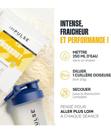 Preworkout poudre Citron 350g - Pre Workout avec Caf ine 200mg BCAA Arginine Citrulline Acides Amin s - Compl ment Alimentaire nergie Endurance Focus - Fabriqu en France - Buy Online on GoSupps.com
