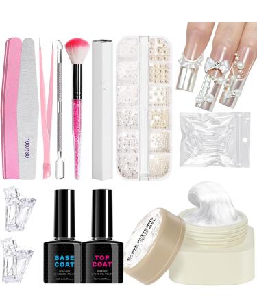  G n rique Creative Manicure Kit 3D Gel Nail Art Sculpture - Natural Nail Art with Durable Sculpted Patterns Beauty Solution For Beginners To Use At Home - Buy Online on GoSupps.com