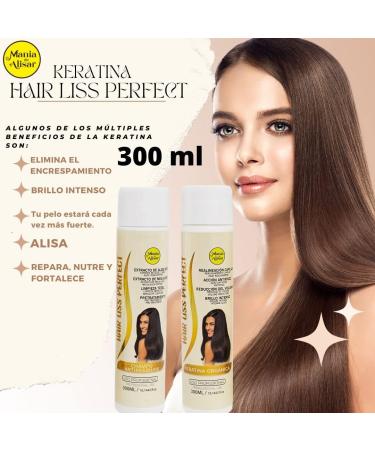  Mania de Alisar Keratine Brazilian Smoothing Organic Keratin Organic Hair Liss Perfect contains a bottle of keratin 1 x 1000 ml. - Buy Online on GoSupps.com