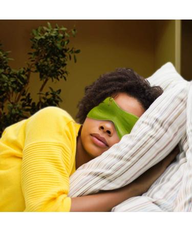 Marie Ernst Eye Mask | Soft & Comfortable Sleep Accessory for Men and Women | Grey Large Blindfold for Tranquil Sleep - Buy Online on GoSupps.com