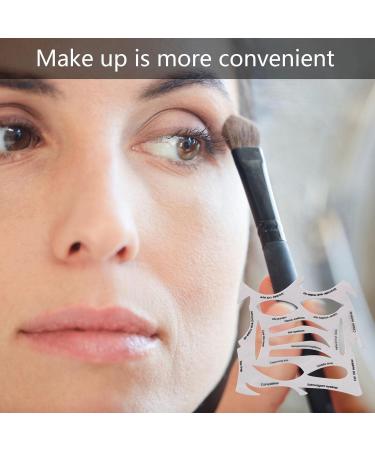 5 Eyeliner Stencils - Cat Eye Shadow Stickers - Eyeliner Eyeshadow Stencils Pads Starters Kit Quick Makeup Template Tools for Beginners Uaxiu 5 Pcs 01 - Buy Online on GoSupps.com