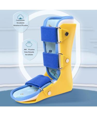 Buy SFKLYU Kids Drop Foot Brace - Ankle Orthosis Splint Support for Children & Toddlers - Pediatric Night Splint (Left M - Buy Online on GoSupps.com