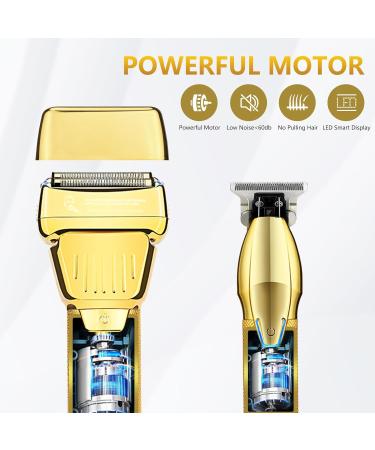 Professional Hair Clippers & T-Blade Trimmers Set | Cordless Beard Trimmers & Electric Shavers for Men - International Shipping - Buy Online on GoSupps.com