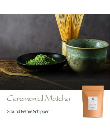 Ceremonial Grade Matcha Green Tea - From A Small Artisan Farm - Japanese Green Tea Powder - From Japan 30g - Buy Online on GoSupps.com
