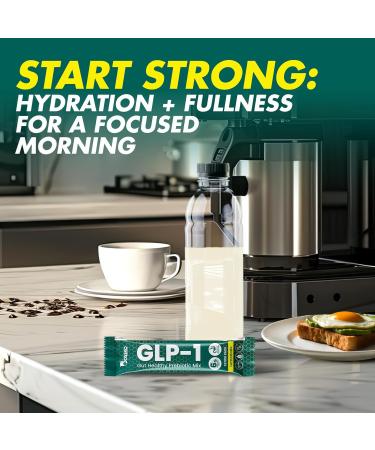 GLP-1 Supplement 6g Fiber - with Chromium & Glucomannan Booster Drink Mix with 45 Servings (6 Weeks Supply) to Reduced Appetite and Cravings & Metabolic Support Formula - Lemonade Flavor - Buy Online on GoSupps.com
