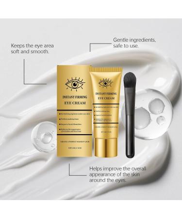  Generisch Firming eye cream - 50 ml - Natural eye care for firmer skin - Morning evening after sleep at home while traveling by plane - Under makeup for women and men - Buy Online on GoSupps.com