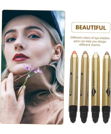 Outanaya 4pcs Glitter Eyeshadow Stick Eyeshadow Crayon Plastic Glitter Eyeshadow - Buy Online on GoSupps.com