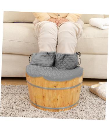VINTORKY Thermal Insulation Foot Bath Cover Foot Bucket Protectors Foot Washing Barrel Cover Foot Bath Bucket Cover Dual Bucket Foot Basin Cover Foot Soak Bucket Cover Bucket Sleeve - Buy Online on GoSupps.com