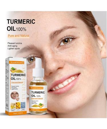 Essence Oil Brightens Skin Moisturizes Skin Relieves Dull Skin Turmeric Essence 10ml - Buy Online on GoSupps.com
