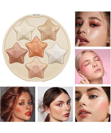 Shimmer Highlighter | Waterproof Long-lasting Glitter Highlighter | Enhance Facial Features Longwearing Makeup for Dating Traveling Home Working Gathering Shopping Maijia 02 - Buy Online on GoSupps.com