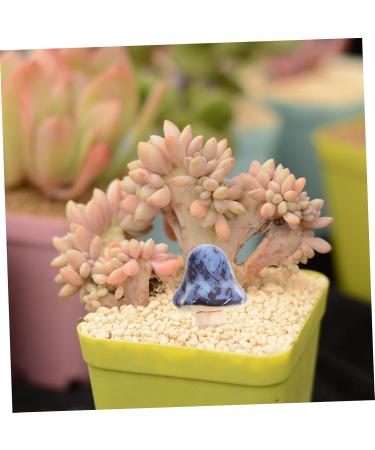 Toddmomy Craft Accessories 6pcs Landscape Patio Tiny Statues Scene Garden Flowerpot Small Miniatures Micro Simulation Lawn - Buy Online on GoSupps.com