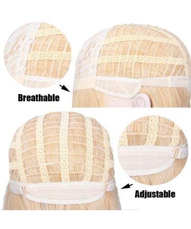 Beron 35.6 cm Black & White Wavy Wig | Stylish Pony Bob for Women | Includes Wig Cap - Buy Online on GoSupps.com