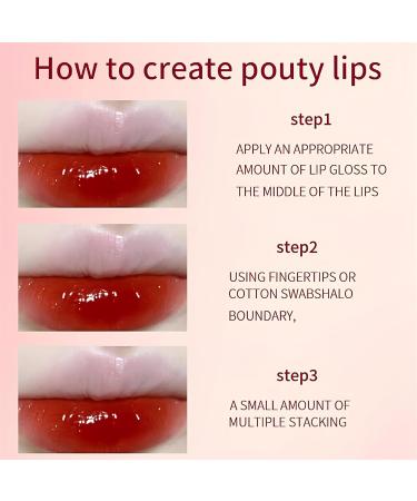 Buy Lip Gloss Set - Nourishing Stain & Hydrating Glow Oil | Long Lasting Gloss for Women & Girls - Pack of 6 - Buy Online on GoSupps.com