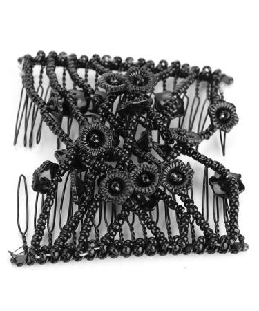 Elastic Hair Feasts & Bead Hair Combs | Magic Combs for Effortless Styling - Perfect for Thick Hair - Shop Now! - Buy Online on GoSupps.com