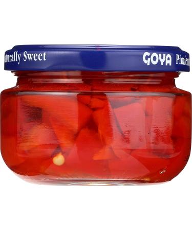 Goya Pimentos Sliced - 4 Ounce | Fresh and Flavorful Spanish Pepper Strips - Buy Online on GoSupps.com