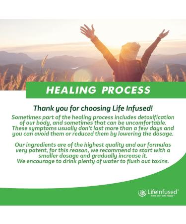 Life Infused Algae Infused - Premium Green Superfood Blend with Organic AFA Spirulina Chlorella - 60 Caps for Energy Digestion Detox & Immune Support - Buy Online on GoSupps.com